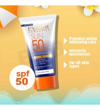 Eveline Sun Protection Sun Whitening Face Cream SPF 50 All Skin Types 50ml